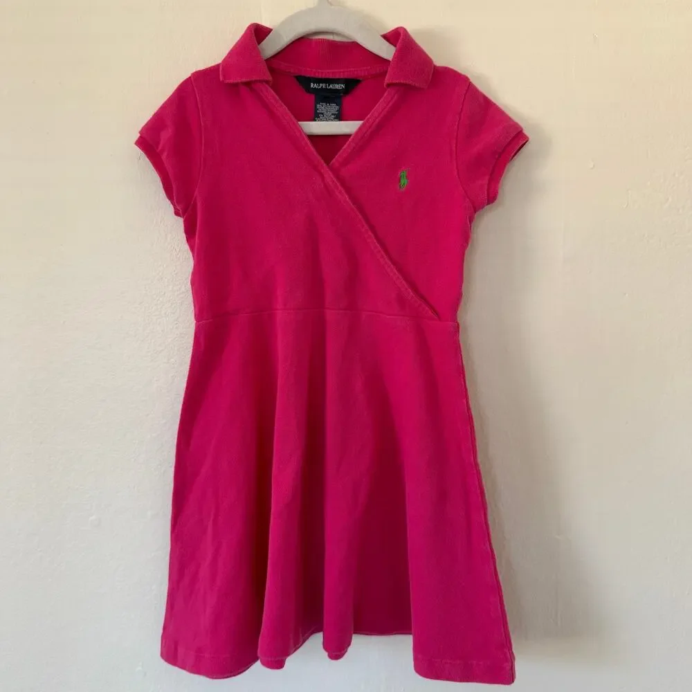 Girls Pink Ralph Lauren dress